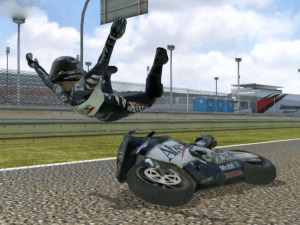 MotoGP 2 (USA) Game Play Snaps